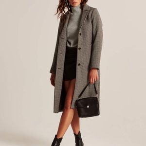 Abercrombie Calf Length Dad Coat